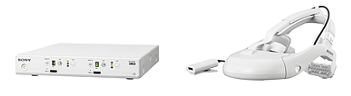 Sony's head-mount image processing unit laparoscopic imaging system