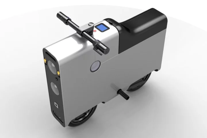 The top view of the BOXX spotlights its "ergonomic design" (Photo: BOXX)