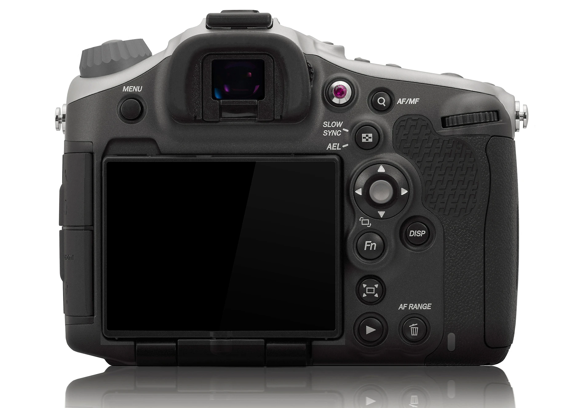 On the rear of the Hasselblad HV is a 2,359k-dot electronic viewfinder and an articulated 3-inch rear monitor with 1,229k dots