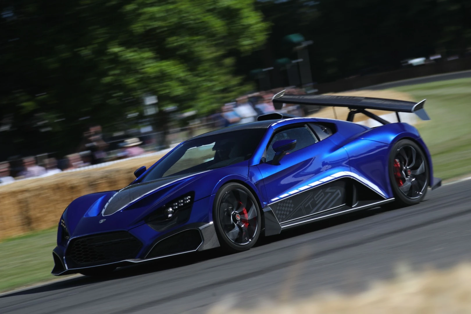 The crazy Zenvo TSR-S was a huge hit with its wild articulating spoiler