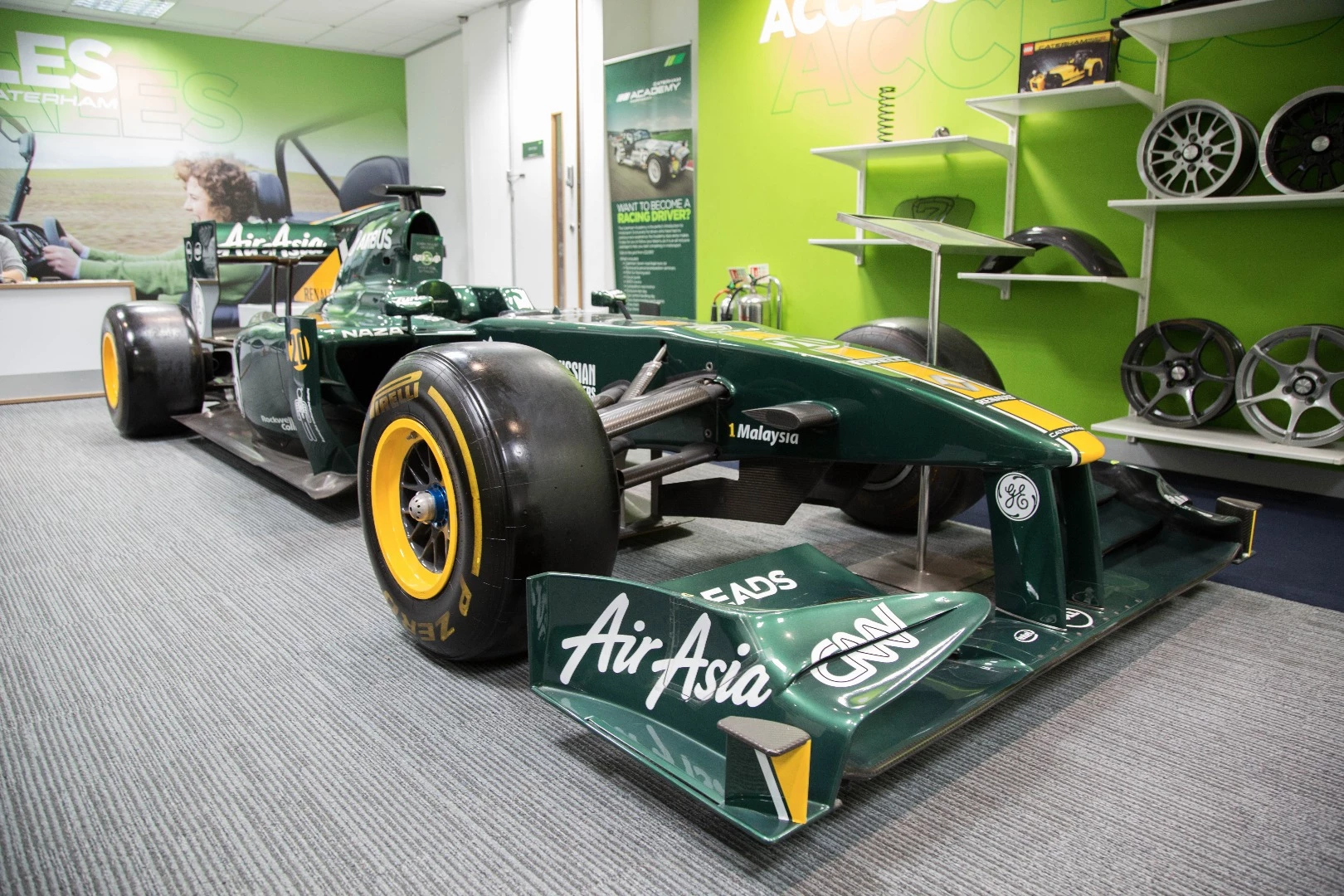 Caterham even ran in Formula 1, although its time on the grid was short lived