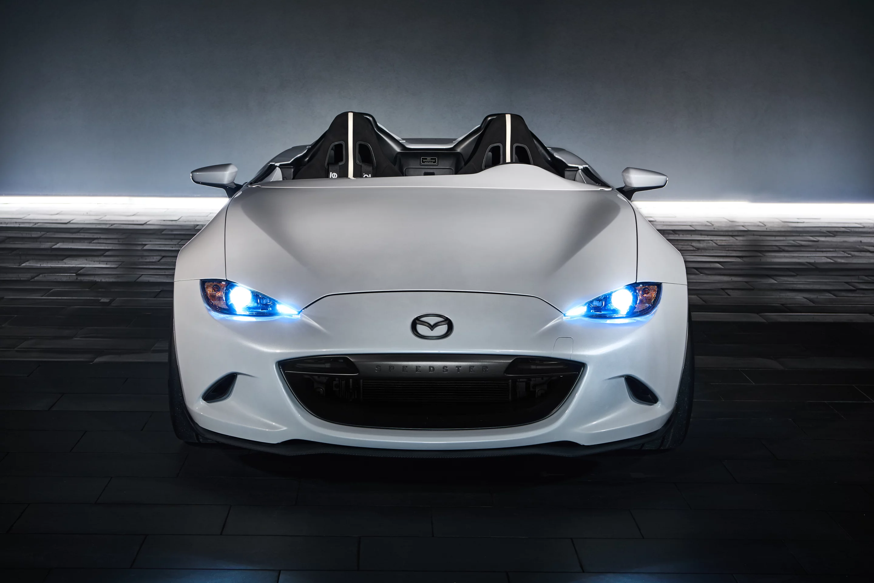 Mazda has lopped the windscreen off the MX-5 Speedster Evolution