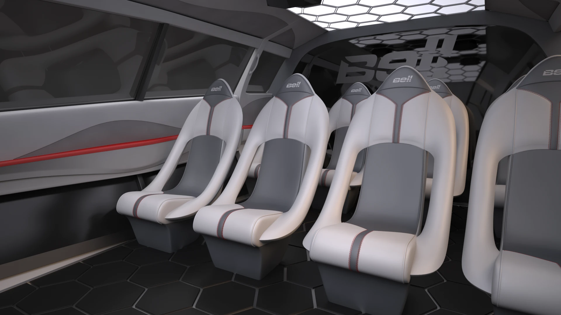 Bell FCX-001 passenger cabin