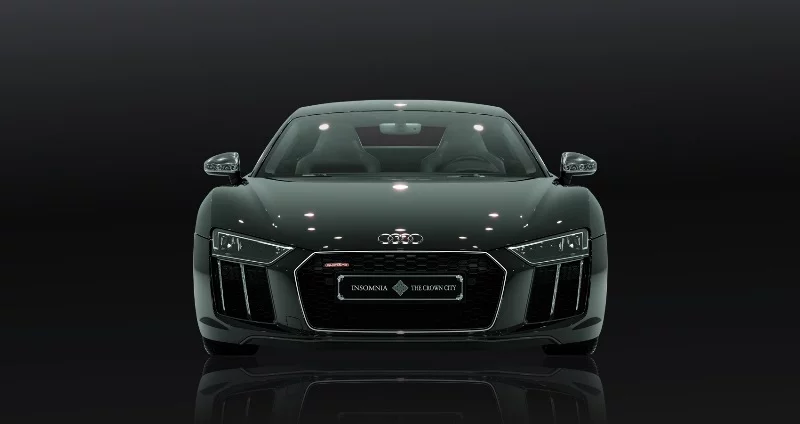 The Audi R8 Star of Lucis: understated but nicely done
