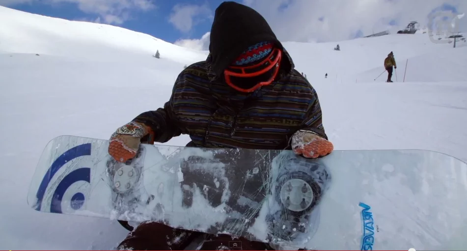 Thanks to tempering, it didn't shatter into shards, but it didn't exactly survive, either