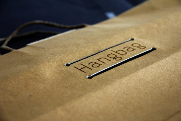 The Hangbag is made from paper, giving it style, flexibility, strength, and green credentials