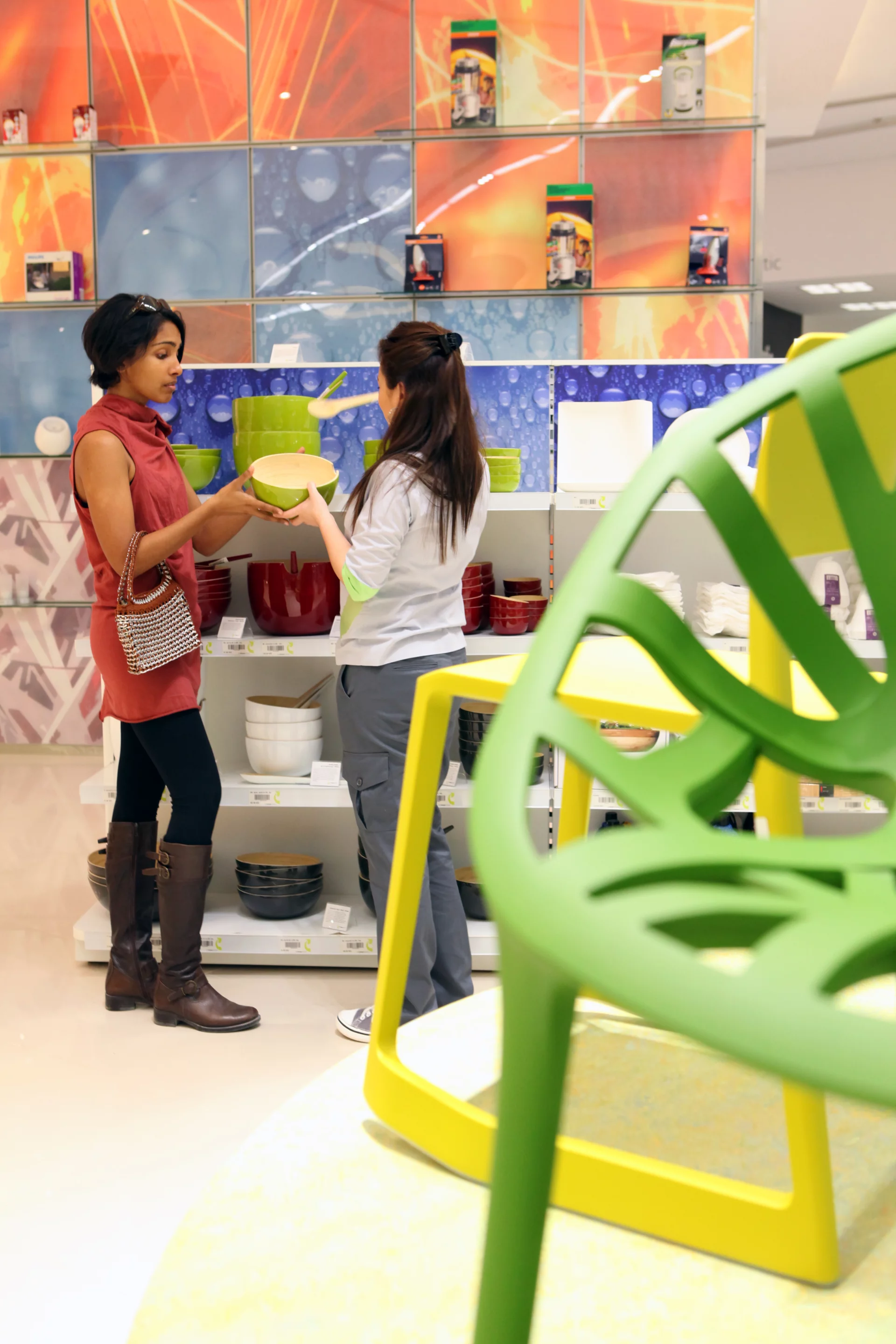 The renovated two-story store measures a total of 43,000 sq ft (4,000 sq m), and is packed with lots of green goods (Photo: Gundeep Singh)