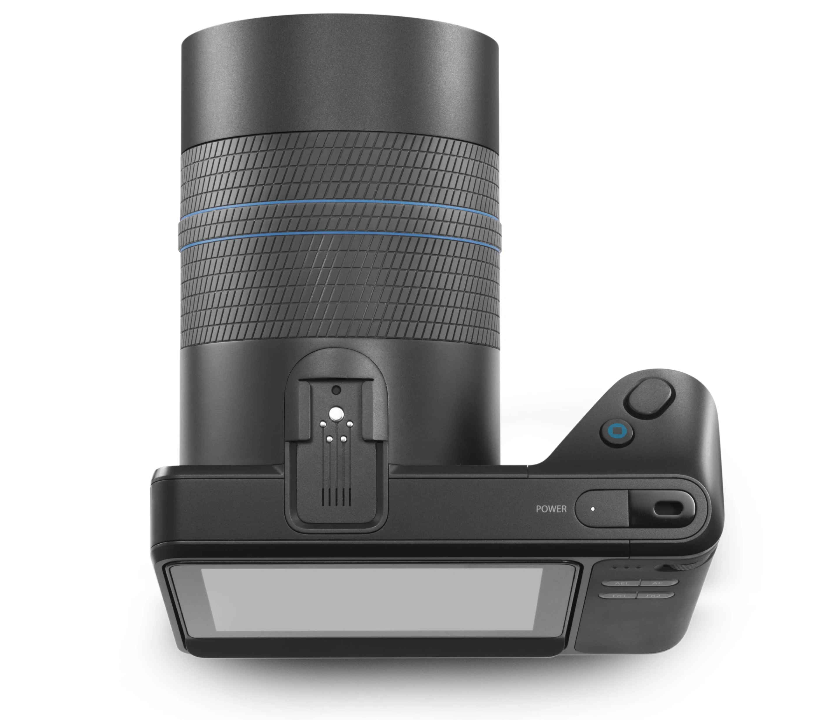 The Lytro Illum is dominated by a lens which offers a 30-250-mm equivalent zoom with a constant F2 aperture