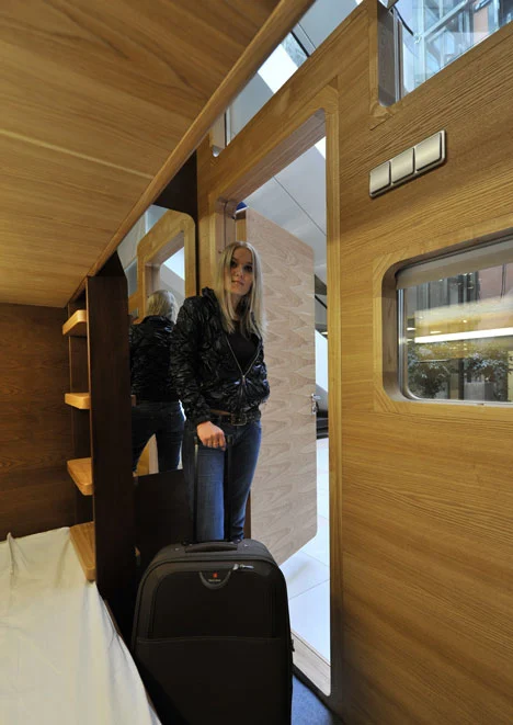 Arch Group's first Sleepbox unit at Sherematyevo Airport Moscow