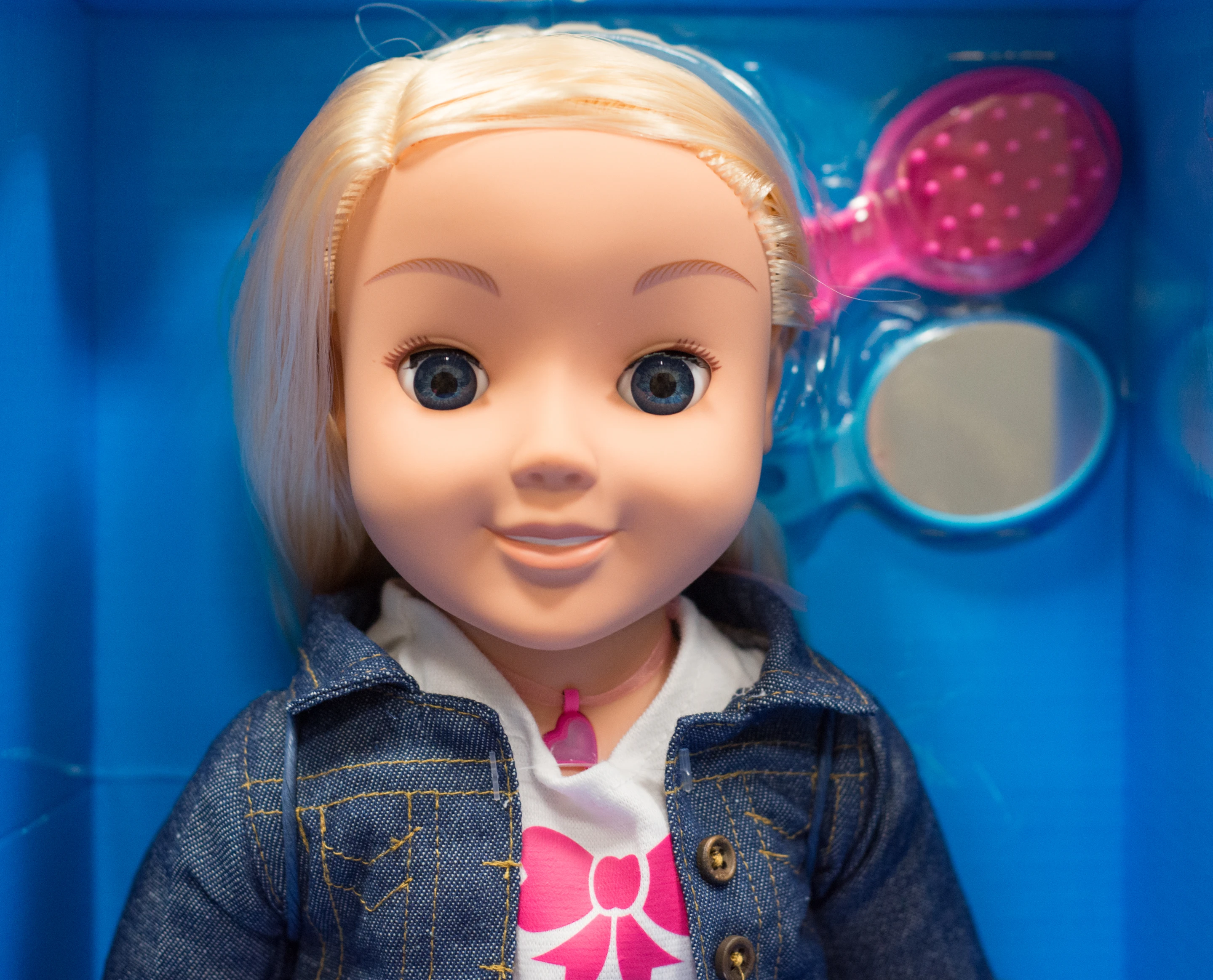 The My Friend Cayla doll can search the internet for answers to general knowledge questions (Photo: Simon Crisp/Gizmag.com)