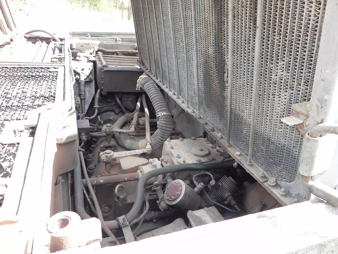 The engine powering the Abbot FV433 SPG varied, depending on variant, but was almost always diesel-burning