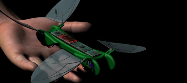 The Dragonfly will measure 15 cm (6 in) long