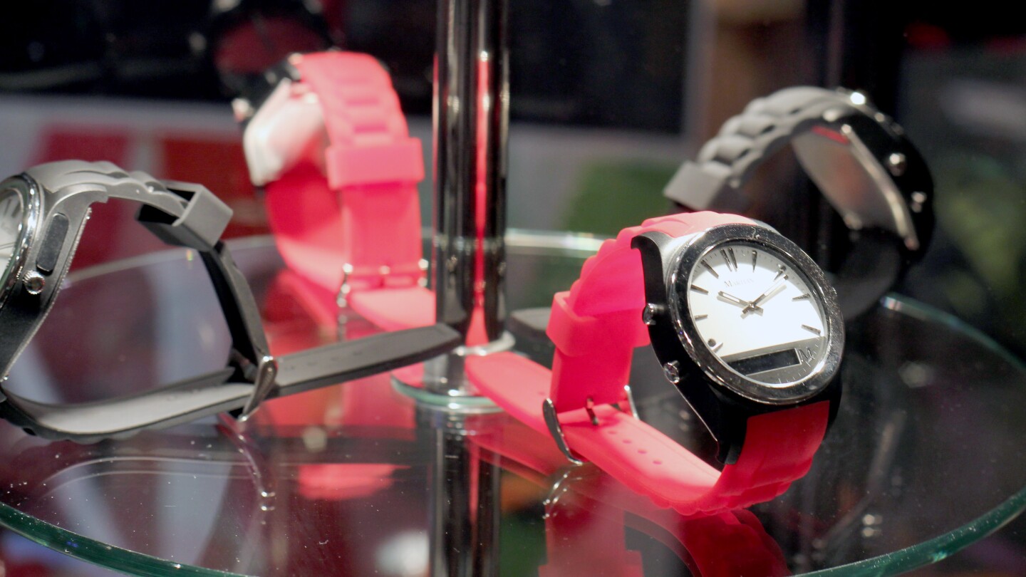 Several more Martian Notifiers on display at CES 2014
