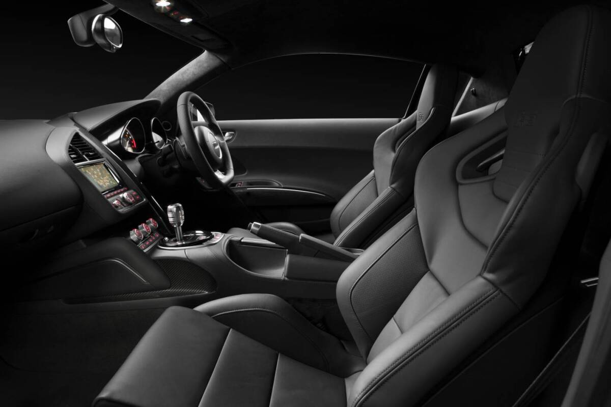 The Audi V10 plus interior