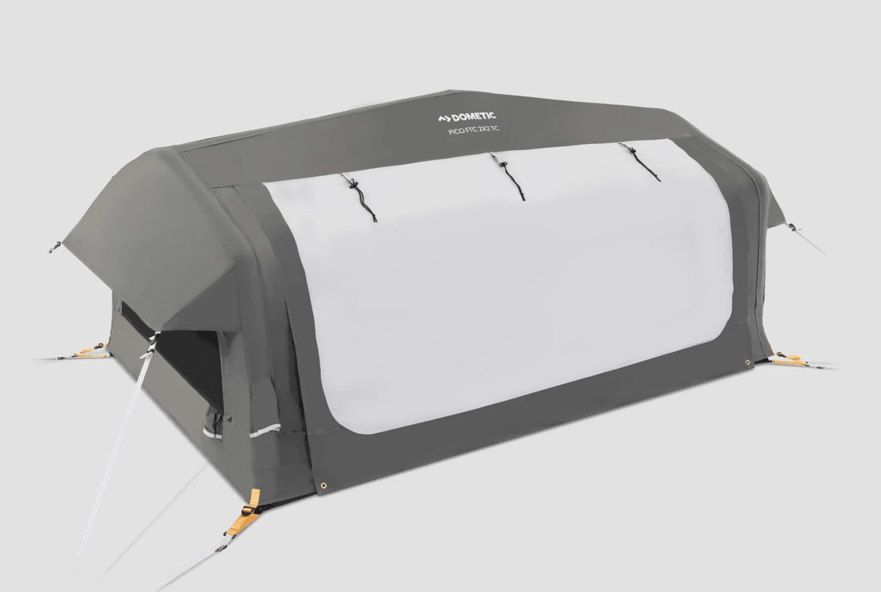 Dometic Pico FTC 2 with door closed up for full weather protection