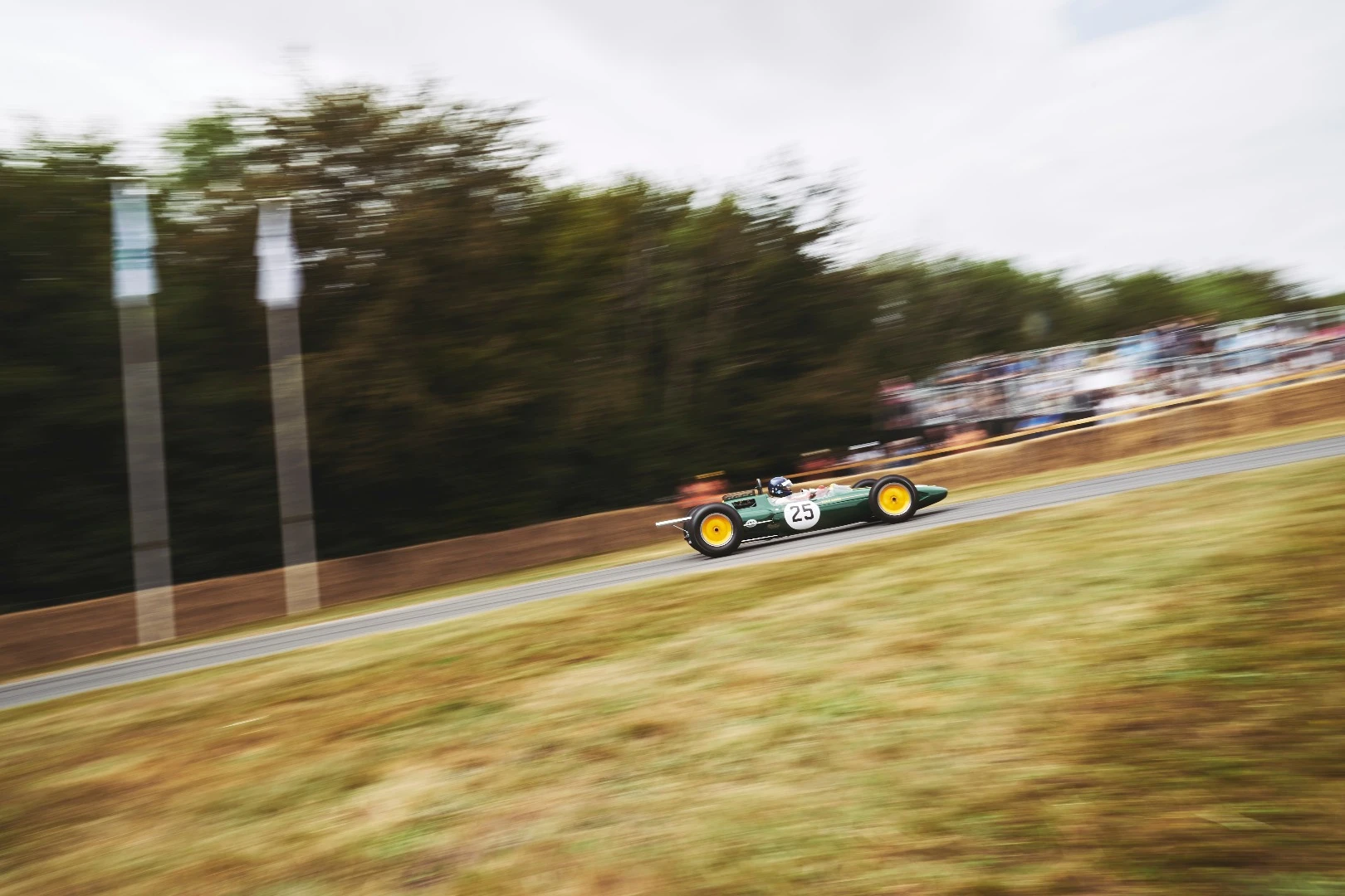 A one-off Jim Clark special edition Lotus Evora GT410 Sport at the 2018 Goodwood Festival of Speed
