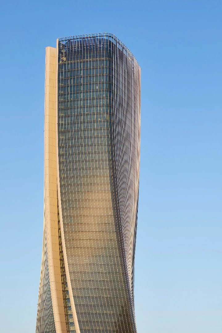 The Generali Tower has a novel twisting form