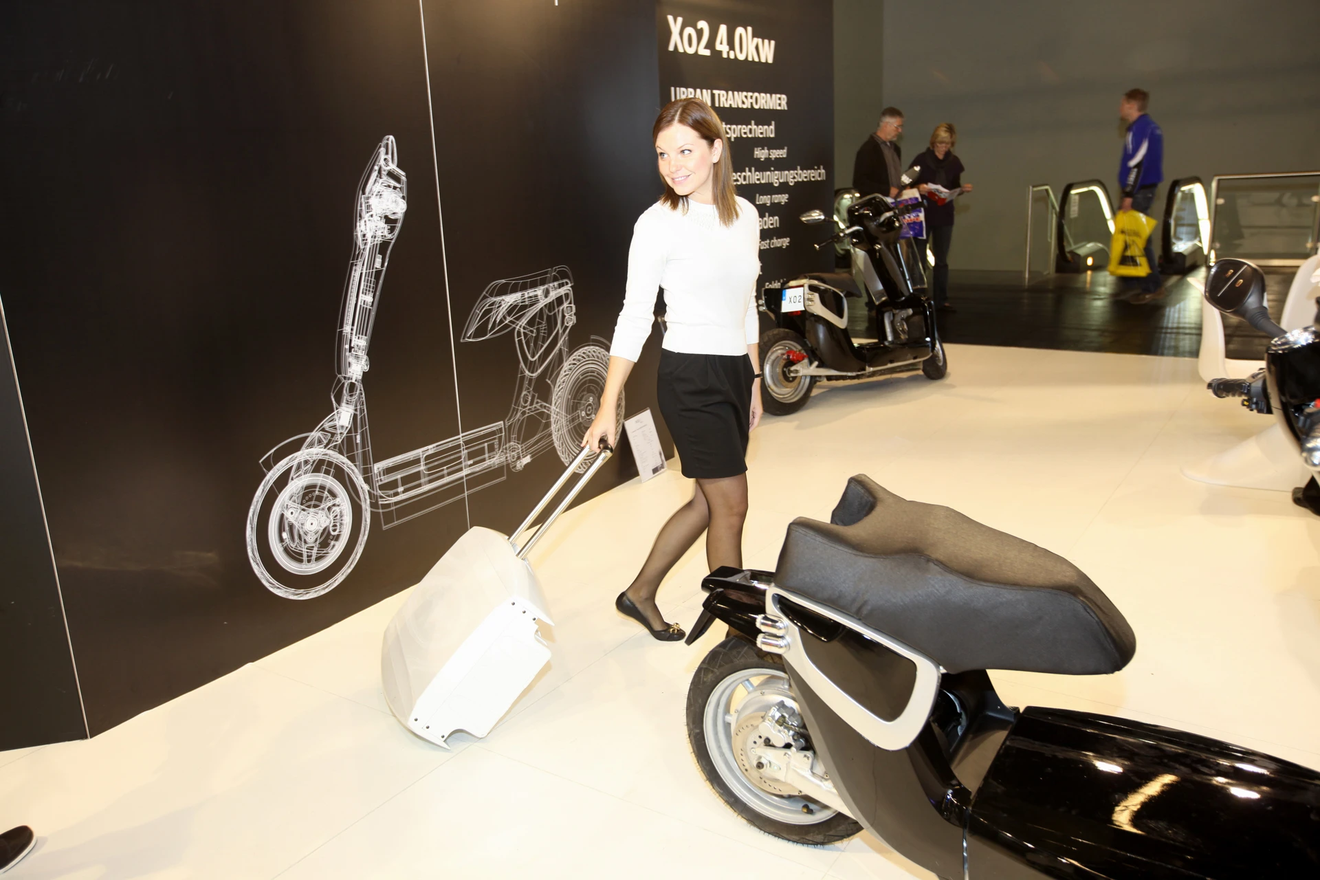 The XOR Urban Transporter folding scooter