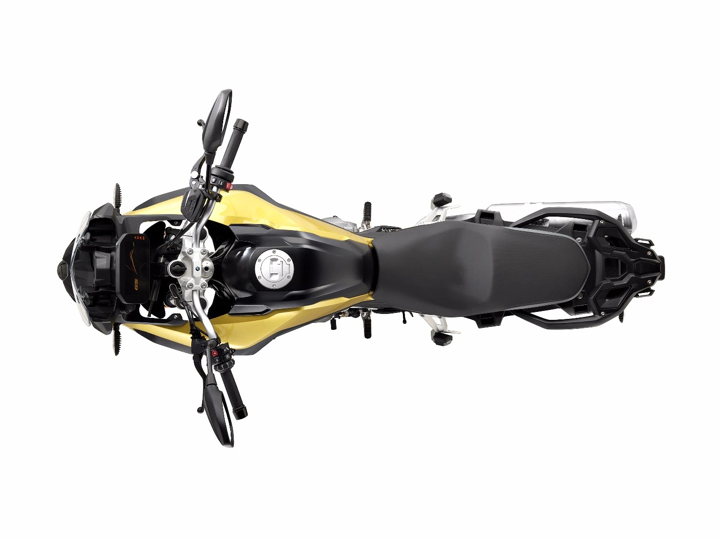 The silhouette of the new 2018 F 750GS