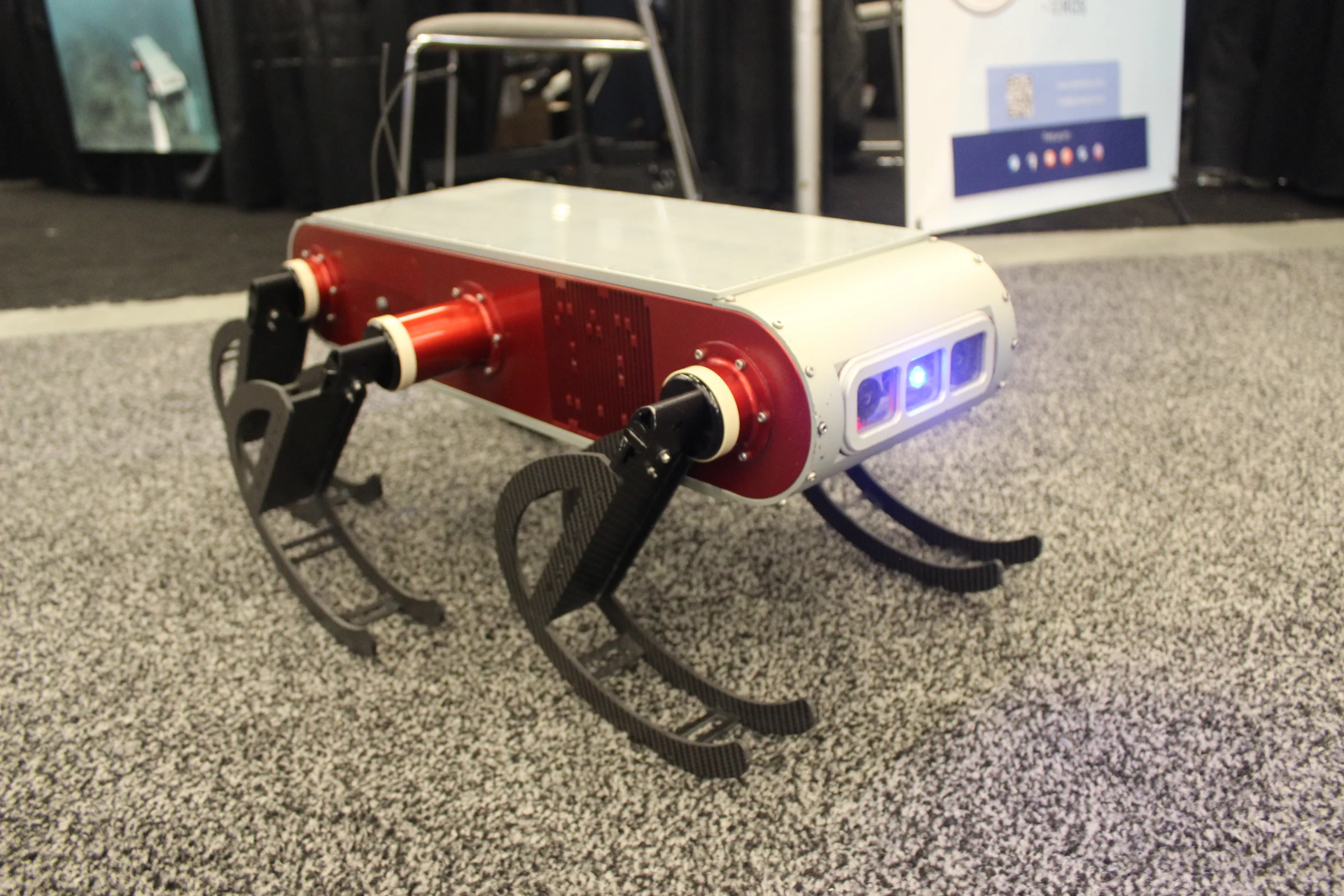 Independent Robotics' Aqua 2 can operate autonomously or by remote control, using its flipper-like legs to both move across the land and swim underwater – among other things, it could be used for marine environmental monitoring