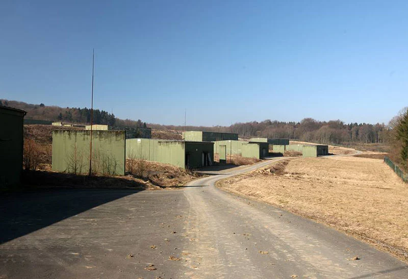 The Bilster Berg site before construction
