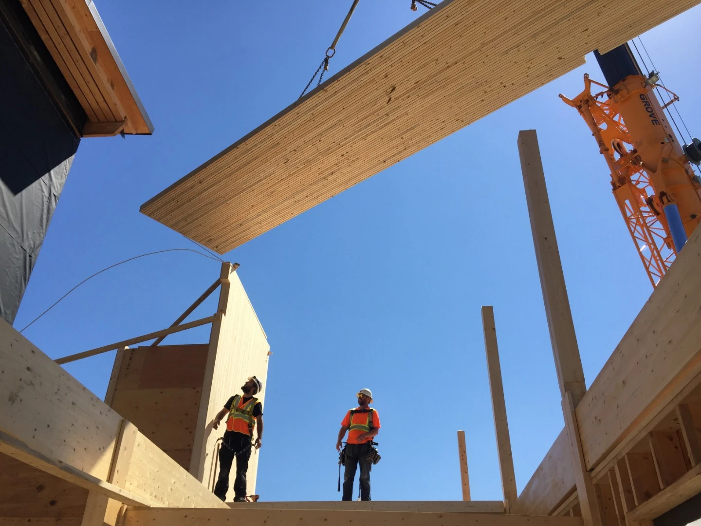 The New StructureCraft Plant was built in just five days from pre-fabricated timber pieces