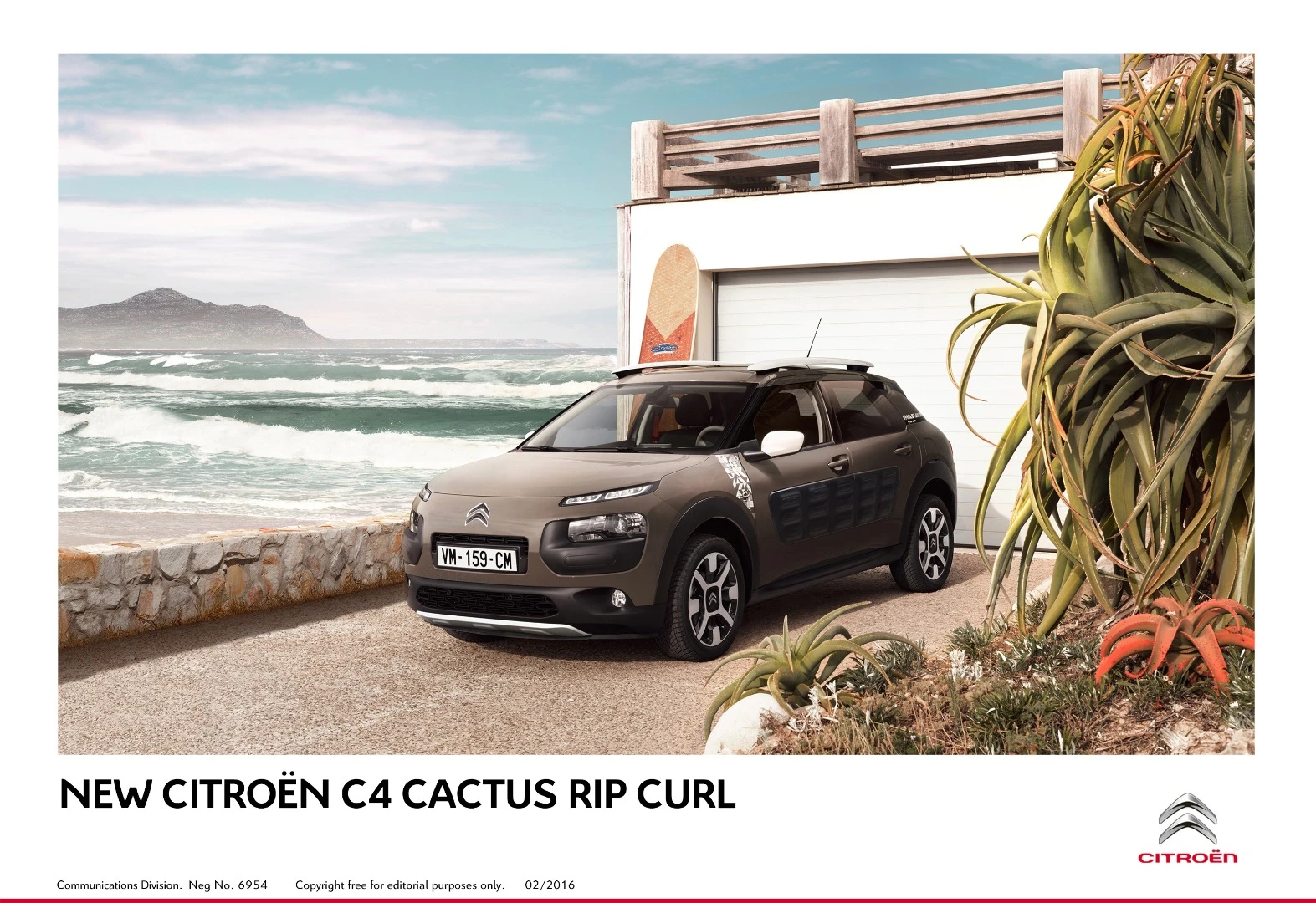 The Citroën C4 Cactus Rip Curl isn't just a Geneva show car; it'll be available soon