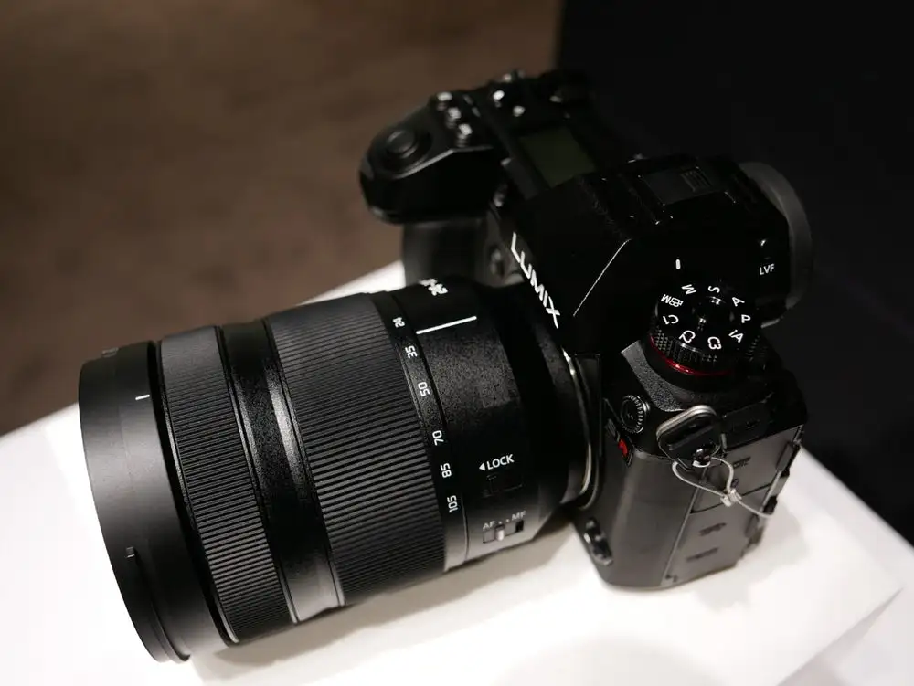 Panasonic's Lumix S series full-frame mirrorless cameras at Photokina