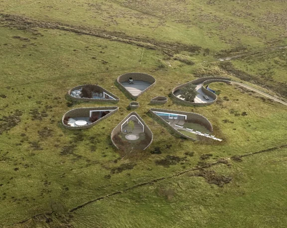 Planning has been granted for a unique zero-carbon underground house in the U.K.