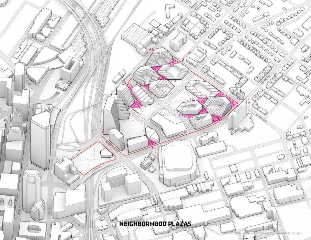 Architectural plan of the master plan