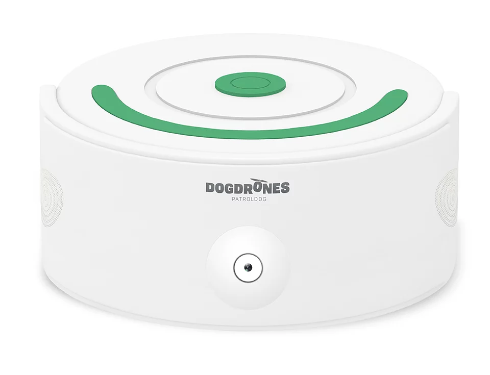 The team has developed early prototypes of the DogDrones, including PatrolDog 1, depicted in this rendering