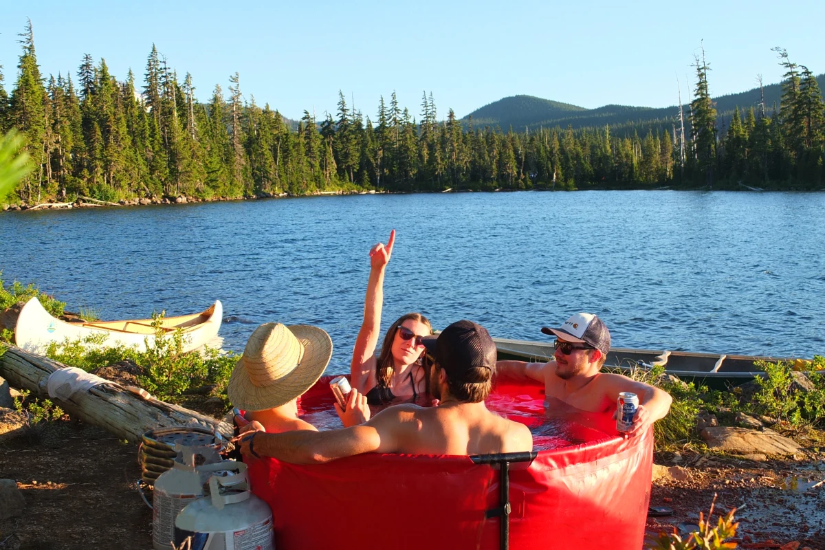 The Nomad hot tub, by Portland, Oregon-based company The Original Nomad