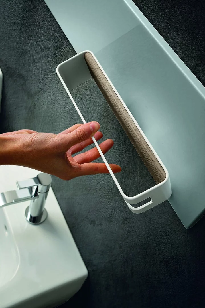 Italy's Ronda Design has developed an interior design system based on magnets that enables you to add high-end fixtures and fittings by simply snapping them into place