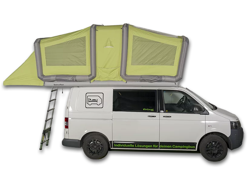 GentleTent calls the GT Sky Loft the largest roof-top tent in the world, and we haven't found anything to dispute that claim