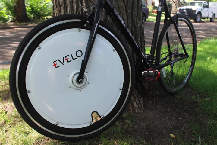 The Evelo Omni Wheel, ready to go