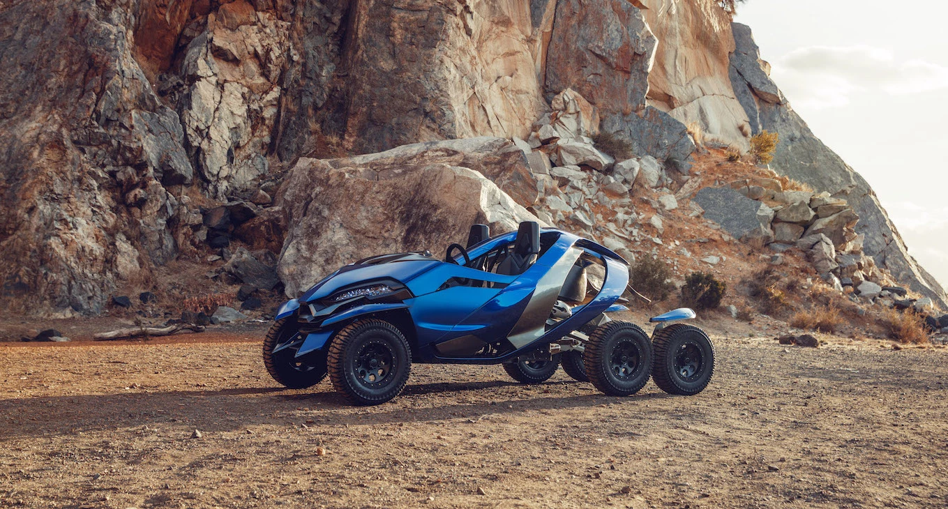 Ferox Azaris: far better looking than a tech testbed needs to be