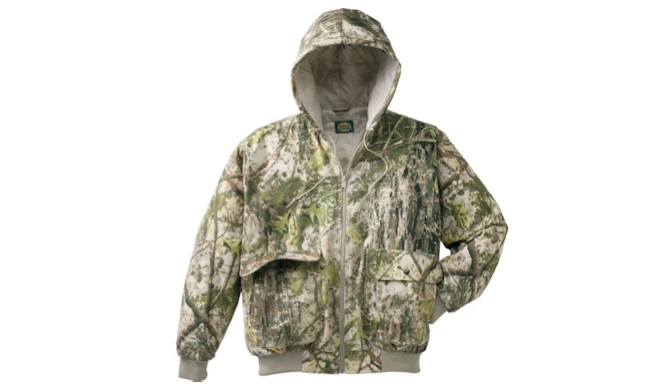 Cabela's ColorPhase Insulated Hooded Jacket, in its "warm" phase
