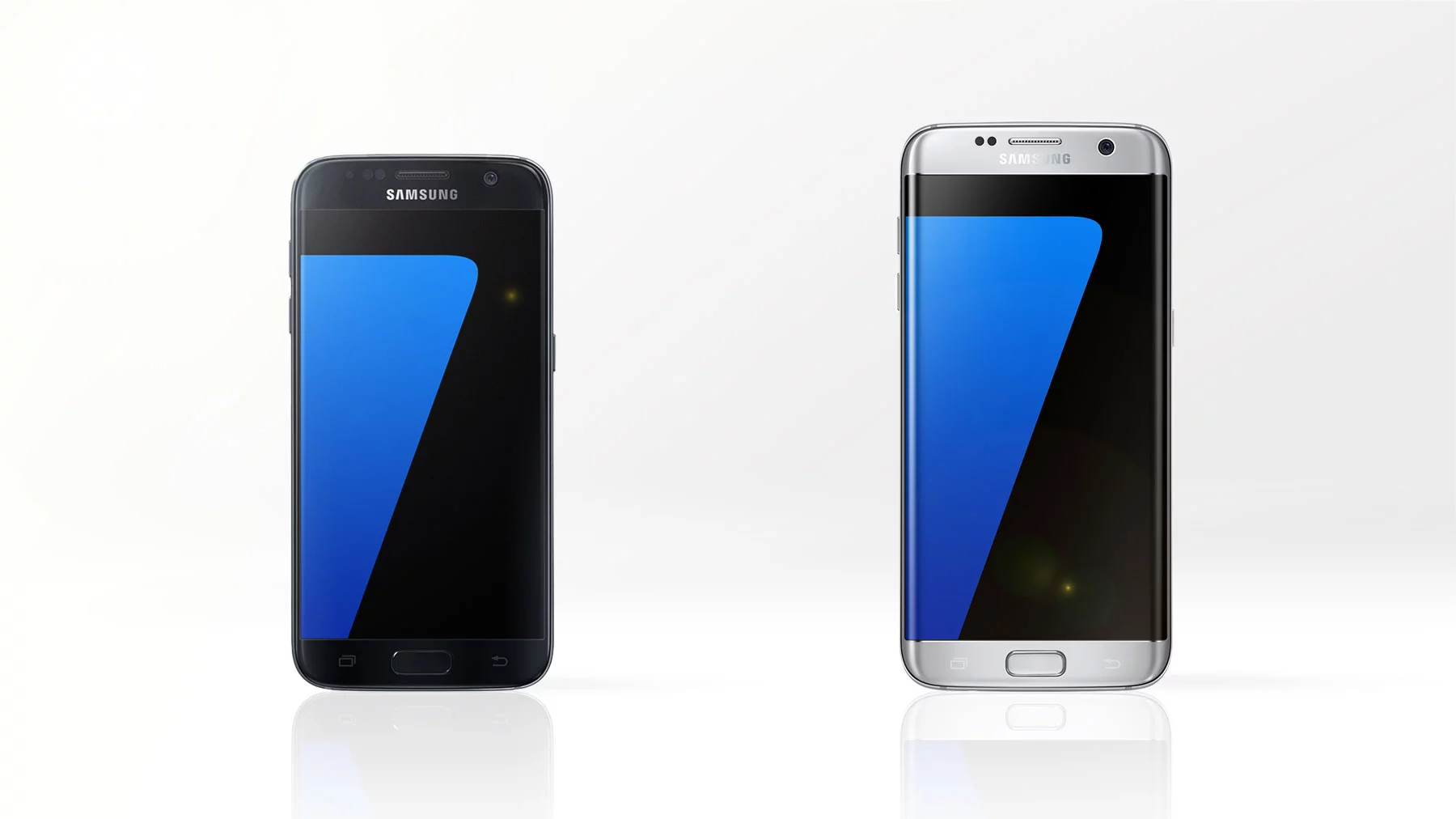 Gizmag compares the features and specs of the Samsung Galaxy S7 (left) and Galaxy S7 edge