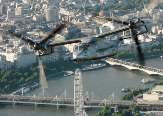 Over London