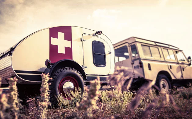 Vintage Overland caravans are incredibly durable, light weight, and can be hitched to any sized vehicle