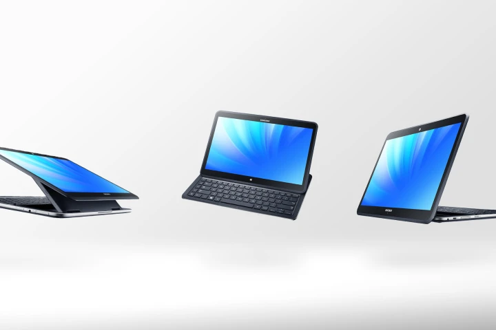 Samsung unveiled a bold new hybrid tablet, dubbed the Ativ Q