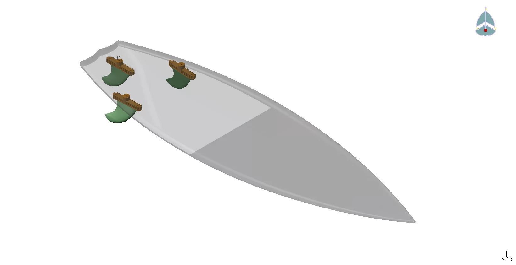 The Krunk Fin System - removable fins that don't rely on you remembering where you left your screwdriver