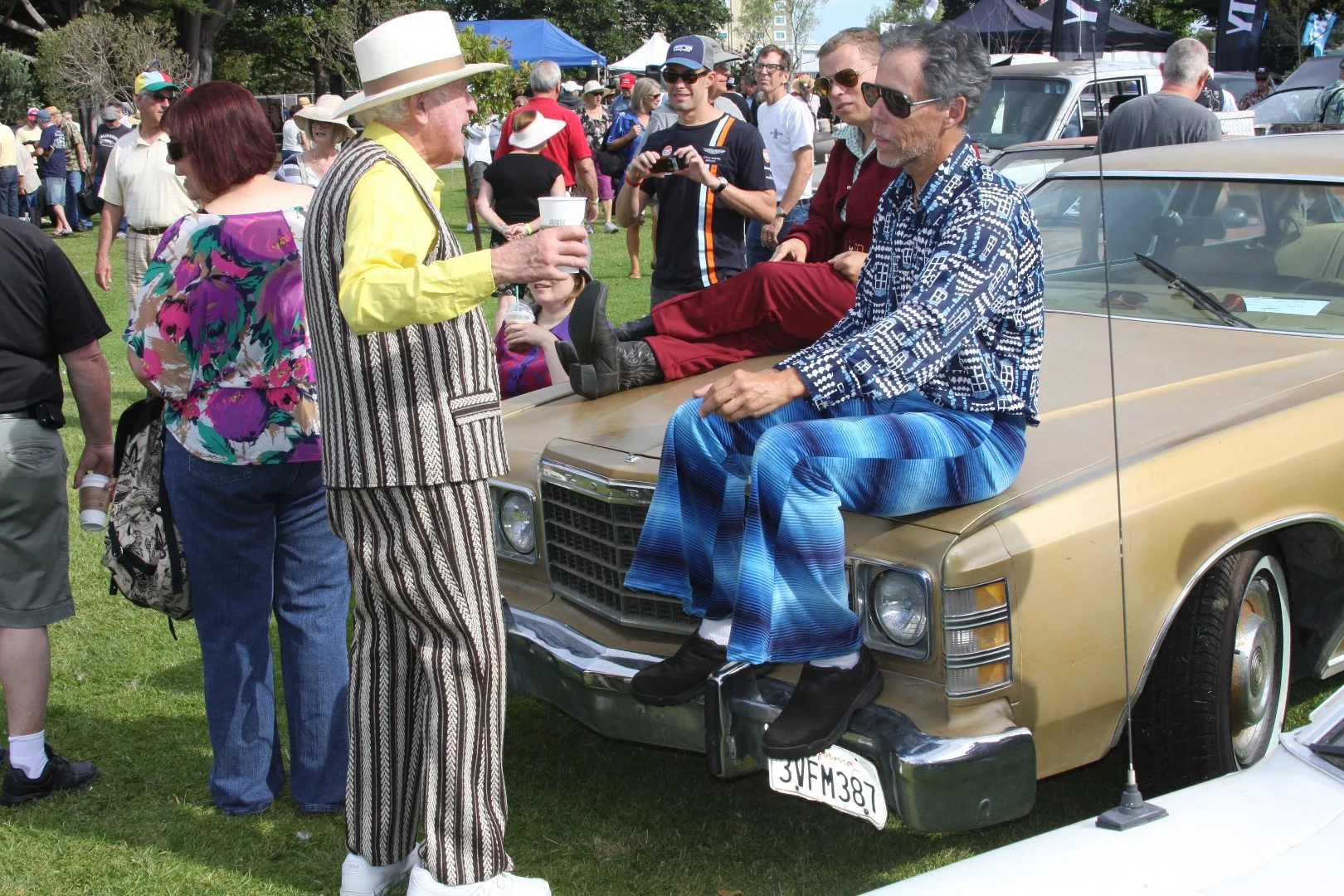 Stylin' at The Concours d'LeMons.