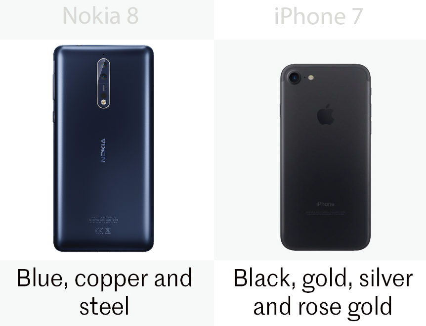 There are plenty of color choices on both phones