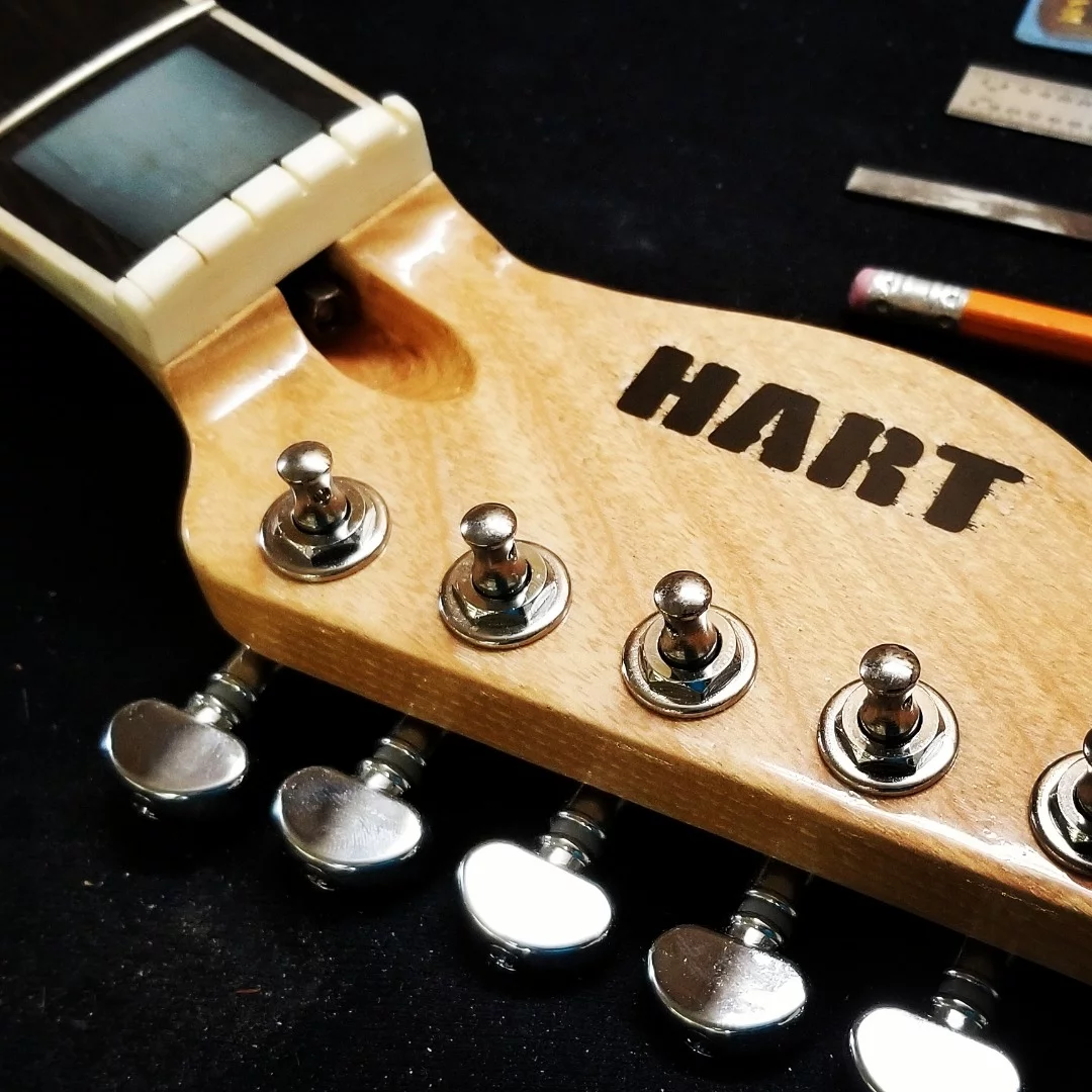 Philip Hart Guitars has been in business since 2014, and was awarded a patent for an innovative neck design in 2016