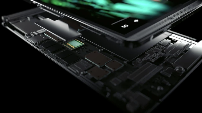 The device is powered by Nvidia's Tegra K1 chip