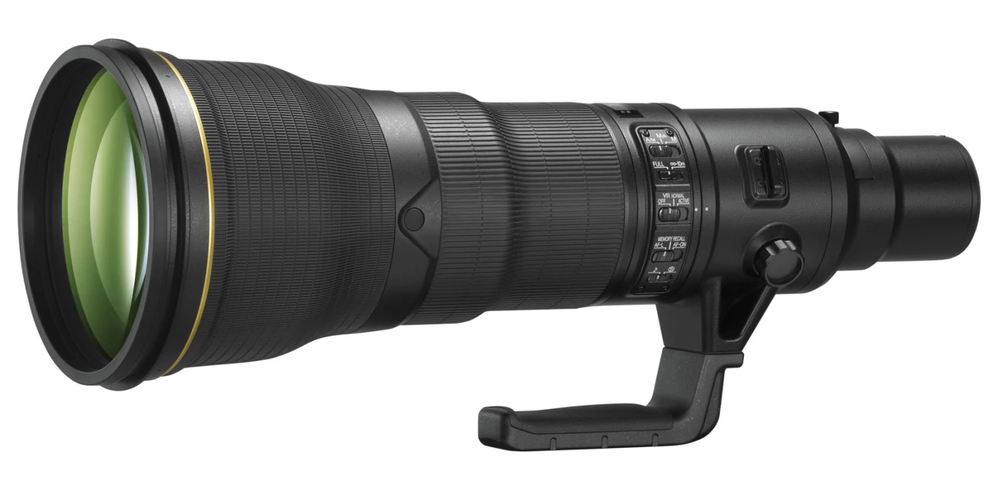 The AF-S NIKKOR 800mm f/5.6E FL ED VR is the first Nikon lens to be constructed with two fluorite glass elements