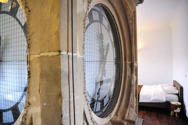 Hotel Gent has only one room, and guests will be sharing it with the giant clock at the top of the station's tower