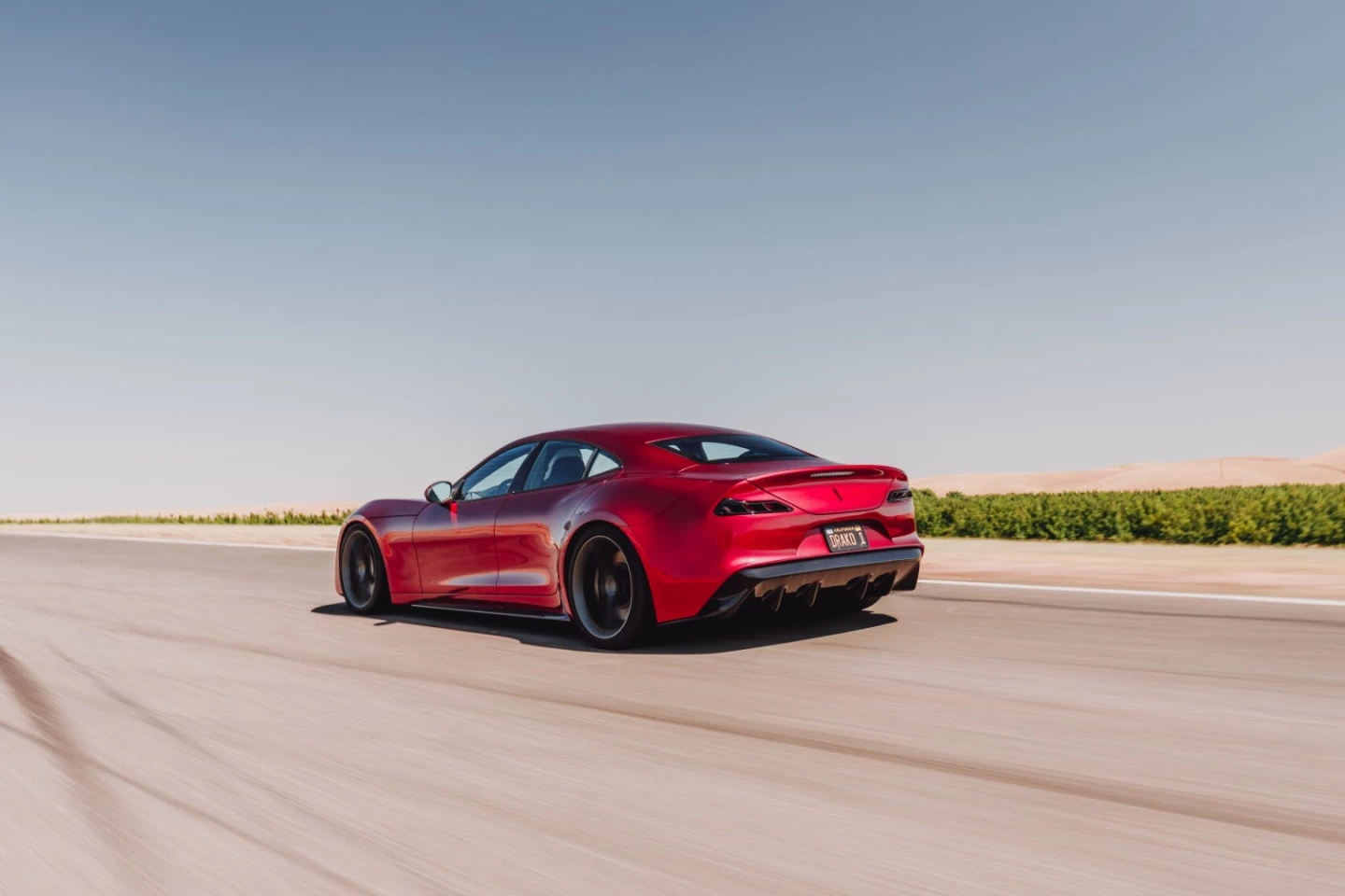 With an advanced torque vectoring system, Drako promises sharp handling, quick acceleration and reliable stability