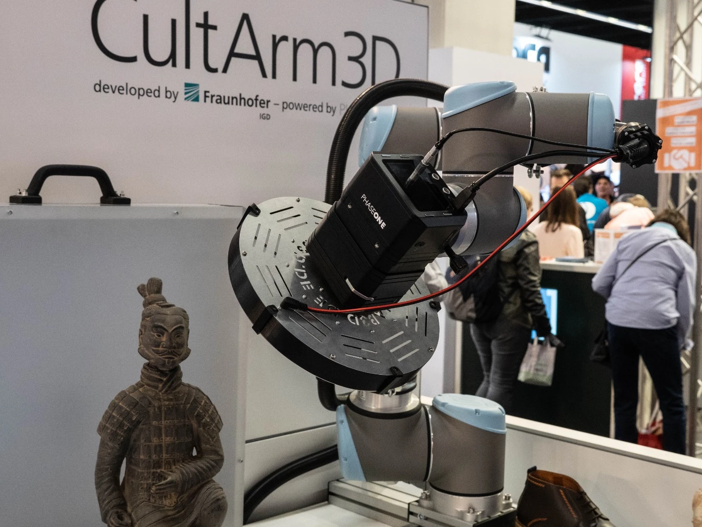 Phase One has moved into 3D replication of historical artifacts with a stunning new robotic system